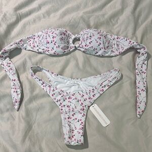 Somerfield Swim Pink Floral Bikini